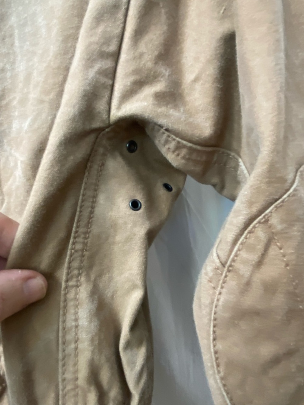 Vintage Banana Republic Safari Bush Jacket XS Italian Canvas Military Field Coat - Picture 10 of 16